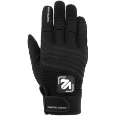 V Quattro Design Herren Handschuhe, Schwarz, Größe 2XL