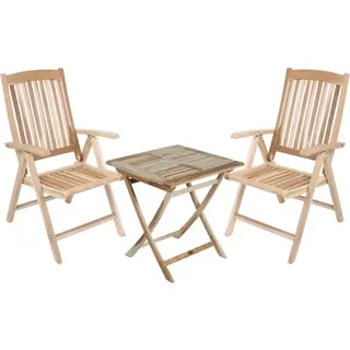 Garden Pleasure JAVA Set 3-tlg. Braun