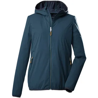 Killtec Damen 2-Lagen Funktionsjacke/Outdoorjacke mit Kapuze, packbar KOS 61 WMN JCKT; petrol, 36, 39175-000