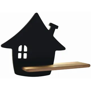 Kinderwandleuchte , Schwarz , Holz, Metall, Holzwerkstoff , Eiche , 12x26x35 cm , RoHS, Europäischer Sicherheitsstandard , einfach zu transportieren , Lampen & Leuchten, Innenbeleuchtung, Kinderzimmerlampen, Kinderwandleuchten