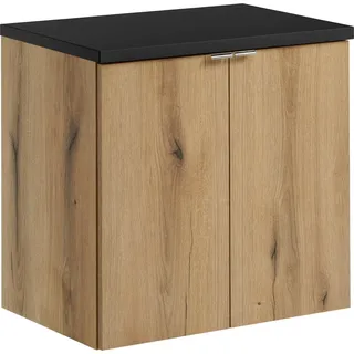 Badmöbel-Set 60cm mit Arbeitsplatte - Modern und funktionell - Weiß