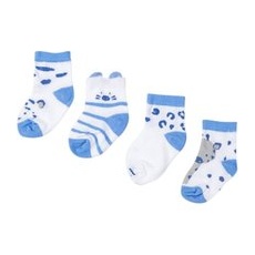 Mayoral Set 4 Socken blau, ab 6 - 12 Monate