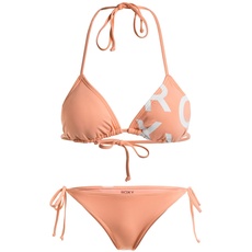 Bild Beach Classics Tie Side - Triangle-Bikini-Set für Frauen Rosa