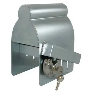 Oem Marine Diebstahlsichere Abdeckung Für Anhängerkupplungskopf - Grey - 20 x 17 x 24 cm