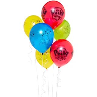 haza witbaard Luftballon 6 St. Mehrfarbig