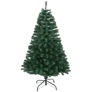 Svita Weihnachtsbaum künstlich mit 460 Zweig-Spitzen inkl. Metall Ständer Tannenbaum Kunstbaum (Luvi-Nadeln | 150cm)