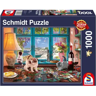 Schmidt Spiele Am Puzzletisch, 1000 Teile