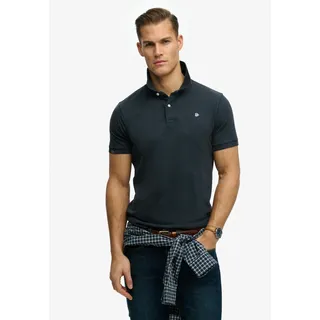 Superdry Poloshirt "VINTAGE DESTROY POLO" Baumwolle, relaxed fit, eclipse navy