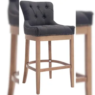 CLP Barhocker Lakewood 55 x 109 x 57 cm Dunkelgrau