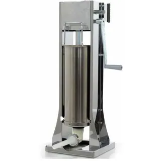 Reber 8973 V INOX - vertikaler Wurstfüller 10 Kg - 2 Geschwindigkeiten mit Gehäuse