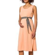 ESPRIT Maternity Damen Dress sl Kleid, Orange Dusk - 821 , XXL