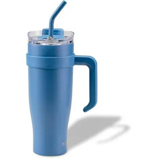 Fackelmann Isoliertrinkbecher XXL 1,2 l Blau