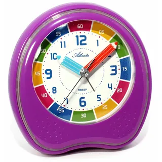 Atlanta Kinderwecker Ohne Ticken - 1953 (Lila)