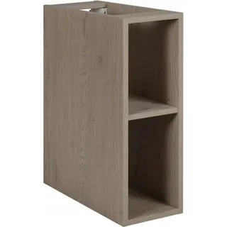 RODAN | Bücherregal 20 CM - Eiche Dunkel - Regal, Badmöbel, Wandregal - Dunkelbraun