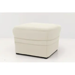 DOMO collection Hocker Montana Kunstleder 60 x 40 x 60 cm Beige