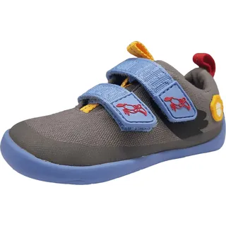 Affenzahn Lucky Tukan Barfußschuh Baumwolle Gr. 21 - Grau