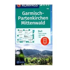 Kompass Verlag WK 790 Garmisch-Partenkirchen / Mittenwald - One Size
