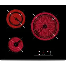 COCINA TZ PRO 6320 3 zonas, 2 zonas dobles 120/180-210/270, Touch Control, Bisel frontal, Sistema Fast-Click, SCHOTT GLASS