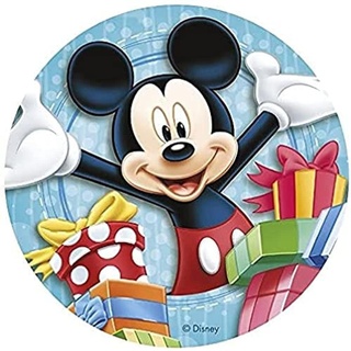 Dekora 231272 Disney Mickey Mouse Tortenaufleger aus Esspapier, 20 cm