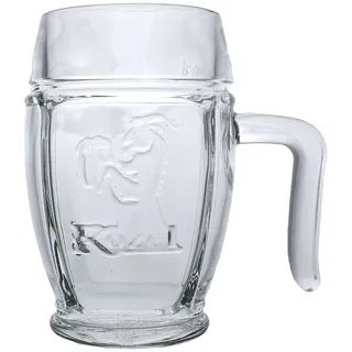 Kozel 6 Stück Gehörntes Henkelglas 0,3 l Glas Bierglas Humpen Seidel Gläser Tschechien Krug