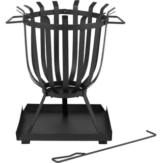 Tepro Feuerkorb Brentwood Ø 35 cm Schwarz