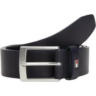 Tommy Hilfiger Adan New Leather Belt 3.5 EXT W105 Space Blue