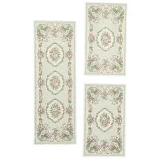 THEKO Flomi Floral Bettumrandung 14 x 3 cm Beige