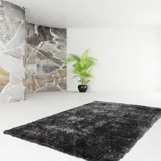 Kayoom »Diamond 700«, rechteckig, 45 mm Höhe, weiche Microfaser, Langflor, Shaggy, Melange, Wohnzimmer