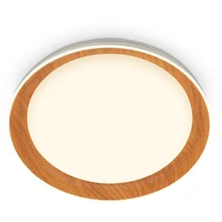 Briloner Ijus 1 LED quadratisch Holz 43 x 8 cm