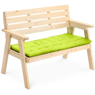 JEMIDI Bankauflage 120 x 40 x 5 cm grün 1 St.