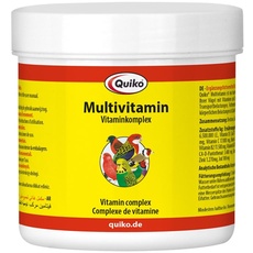 Quiko Multivitamin 150g - Ergänzungsfuttermittel zur Vitaminversorgung von Ziervögeln