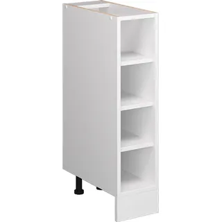 Vicco Unterschrank Küchenregal R-Line 20 x 81,6 x 44 cm Weiß