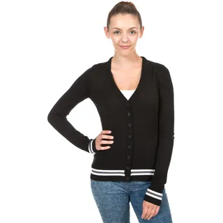 Trespass Damen Cardigan selky, Damen, Selky, schwarz, 2X-Small