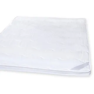 aqua-textil Ambiente Unterbett 200 x 200 cm weiß Mikrofaser Matratzenauflage Hohlfaser Füllung Auflage Matratzenschoner