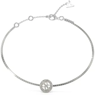 GUESS Armband 4G Crush Charm Bracelet S Rhodium