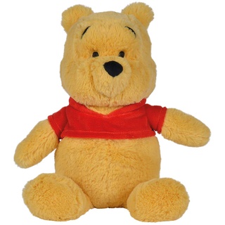 Simba 6315872670 Disney Winnie Pooh, 25cm Puuh Bär, Plüschtier, Kuscheltier, Teddybär, ab den ersten Lebensmonaten