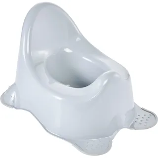 keeeper adam Babytopf, Eco Stone Grey, Anti-Rutsch-Funktion | Anatomisch geformt, Kein Kippen und Verrutschen, Ergonomisches Design mit hoher Rückenlehne, Breiter Sitz, Spritzschutz