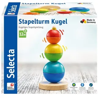 Selecta Kugel Stapelturm Bunt