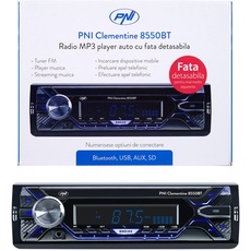 Bild Auto MP3-Player PNI Clementine 8550BT, Front abnehmbar, 4x45w, 12V, 1 DIN, mit SD, USB, AUX, RCA