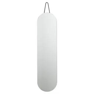 Zone Denmark A-Wall Mirror Wandspiegel, Ganzkörperspiegel, 120 x 30 cm, Schwarz