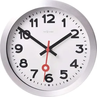 Nextime Bahnhofsuhr 35,0 cm 3999AR weiß