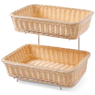 HENDI Brotkorb-Set Polypropylen Beige