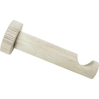 Gardinia Holz-Träger Country für Ø 25 mm offen 12 cm Castell Eiche