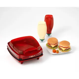 Ariete Party Time Hamburger Maker, rot - Rot