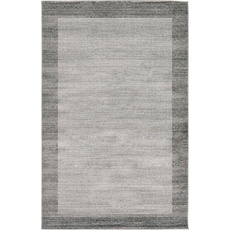 Bild Teppich »Good Times«, rechteckig, Kurzflor, gewebt, melierte Optik, mit Bordüre, 29605401-0 hellgrau/beige 13 mm