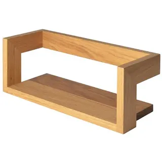 Wandregal Lin Mogunto braun, Designer Marcus Hofbauer, 40x15x15 cm