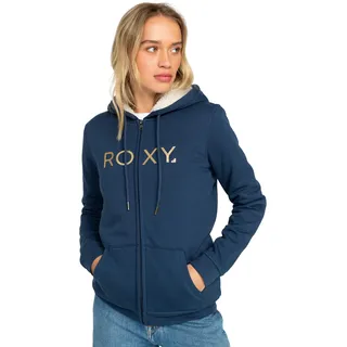 RoxyITIA Zip Sherpa LOGOPulloverDamenHERITAGE HEATHERXXL