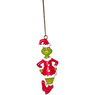 Grinch Weihnachtsbaumdekorationen 5cm Polyresin Hängender Anhänger - Grinch