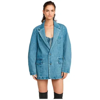 G-star Oversized Blazer - Faded Mineral Blue - L