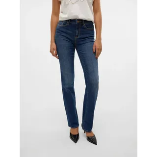 Vero Moda Female Straight-Fit VMFLASH Mid Rise Gerade Jeans